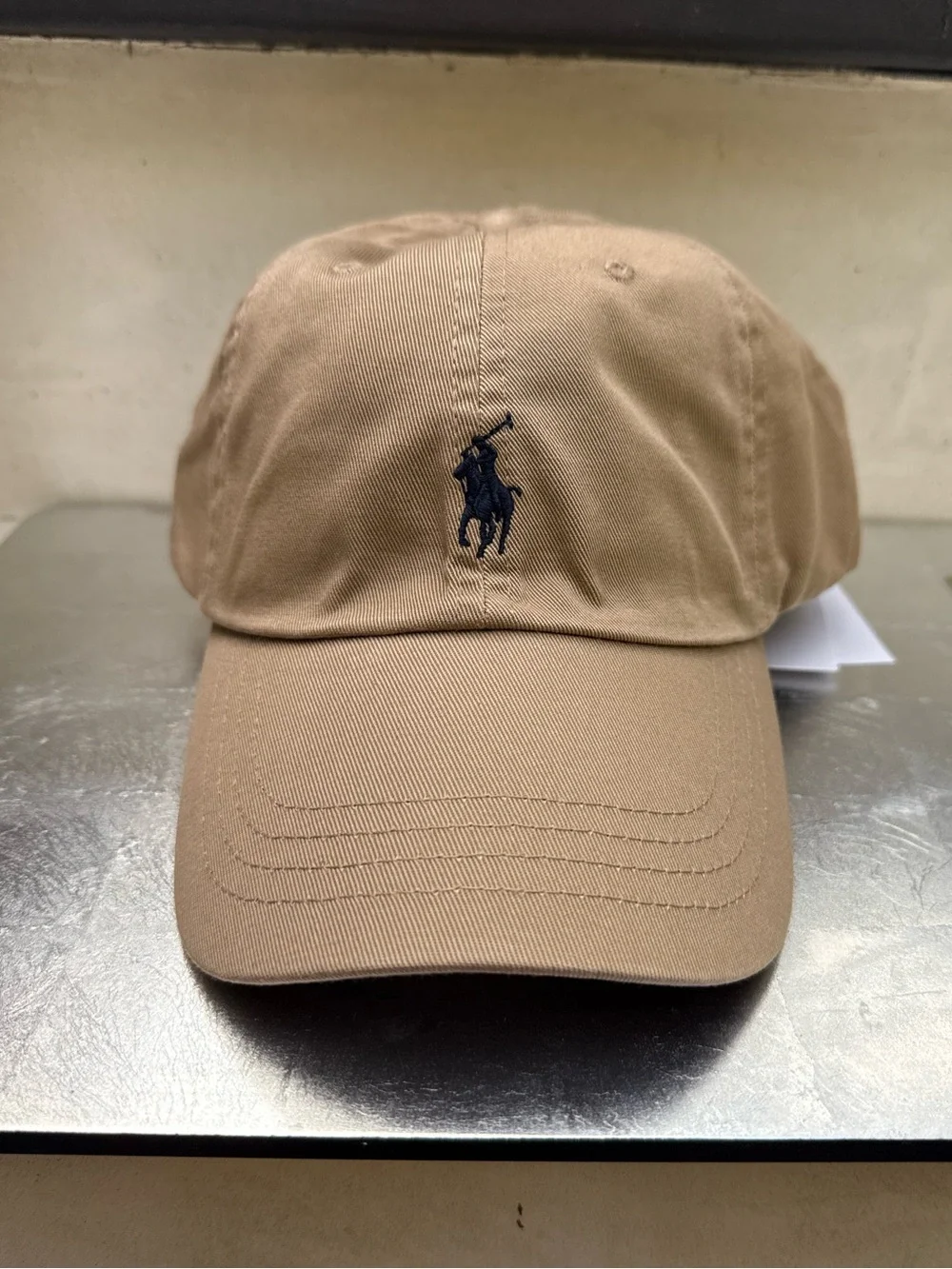 Polo by Ralph Lauren Classic Khaki Baseball Cap